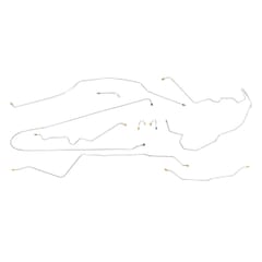 (1970) Brake Line Set -2 wd-Short-Coil-Manual